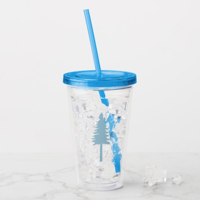 Sequoia Tree Tumbler (Front Ice)