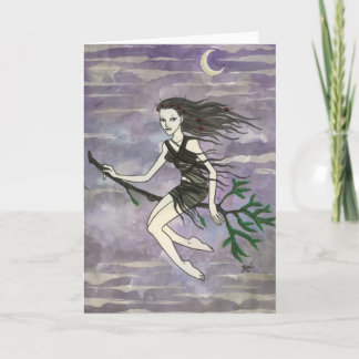 "Serafina" Witch Card