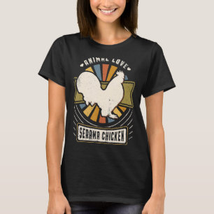 Serama Chicken Vintage Classic Retro Animal T-Shirt
