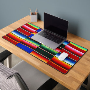 Serape blanket desk mat
