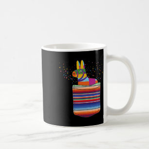Serape Pocket Pinata Mexican Fiesta (not An Actual Coffee Mug