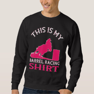 Serape Sunset Horse Barrel Racing Western Rodeo Co Sweatshirt