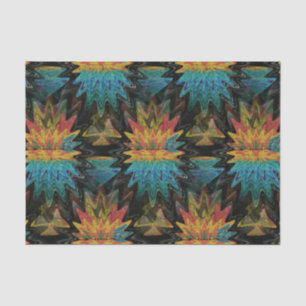 Serape Tribal Southwest Red Pattern Tissue Paper