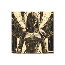 Seraph Engel in stone armor - Geometric