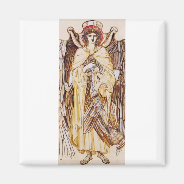 Seraphim Angel surround the Divine Throne Magnet (Front)