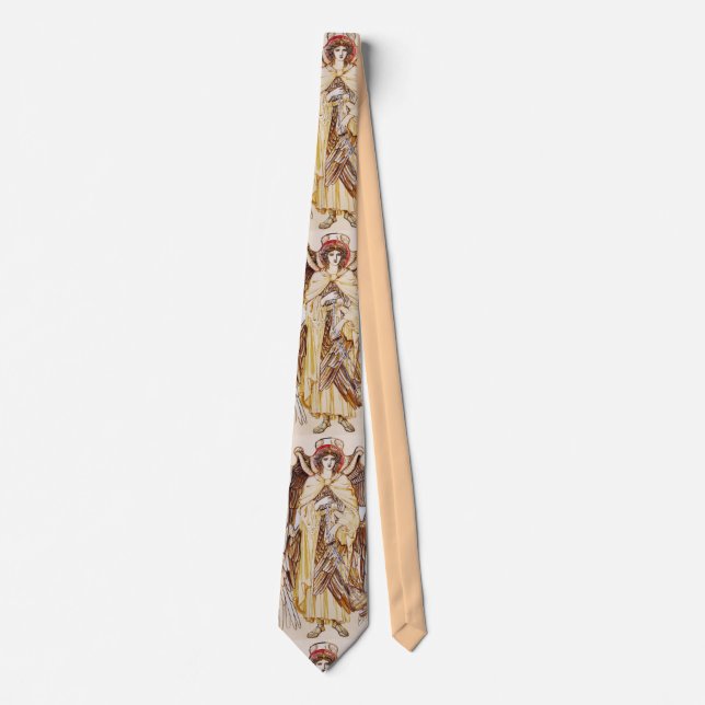 Seraphim Angels Surround the Divine Throne Tie (Front)