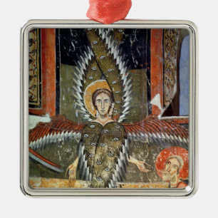 Seraphim purifying the lips of Isaiah Metal Tree Decoration