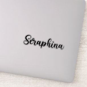 Seraphina Name - Handwritten Calligraphy