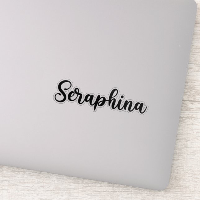 Seraphina Name - Handwritten Calligraphy (Detail)