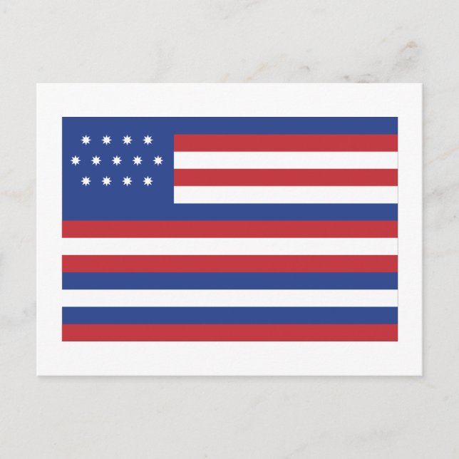 Serapis Flag Postcard (Front)