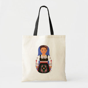 Serb Brunette Matryoshka Bag