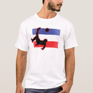 Serbia and Montenegro Bicycle Kick T-Shirt