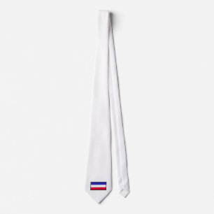 Serbia and Montenegro Flag Tie