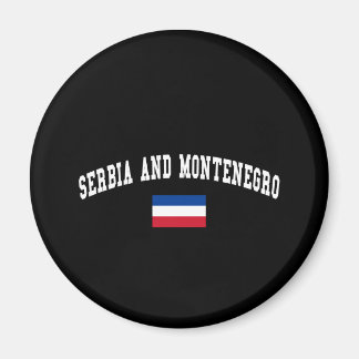 SERBIA AND MONTENEGRO MAGNET