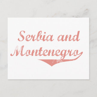 Serbia and Montenegro Revolution Style Postcard