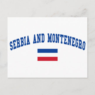 Serbia and Montenegro Style Postcard