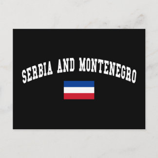 Serbia and Montenegro Style Postcard