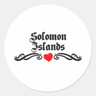 Serbia and Montenegro Tattoo Style Classic Round Sticker
