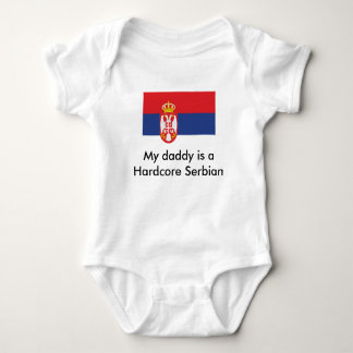 Serbia Baby Bodysuit
