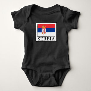 Serbia Baby Bodysuit