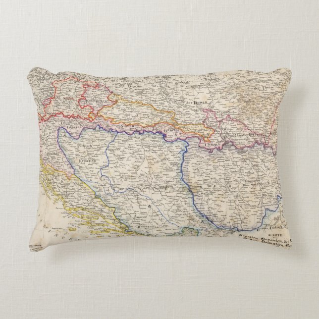 Serbia, Bosnia Decorative Cushion (Front)