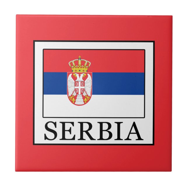 Serbia Ceramic Tile (Front)