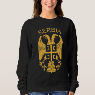 Serbia eagle Serbia Serbian flag Sweatshirt