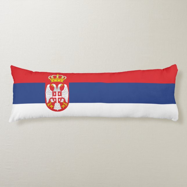 Serbia flag body cushion (Front)