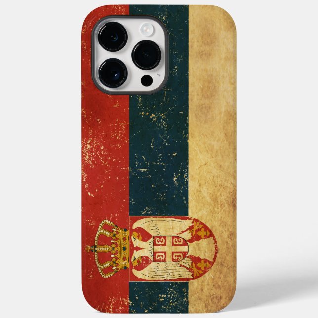 Serbia Flag Case-Mate iPhone Case (Back)