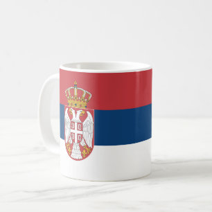 Serbia Flag Coffee Mug
