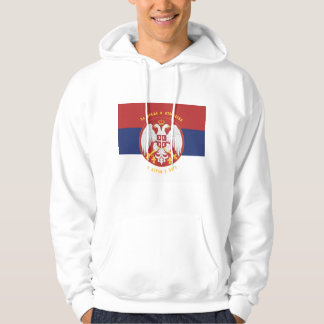 Serbia Flag Hoodie Srpska Zastava