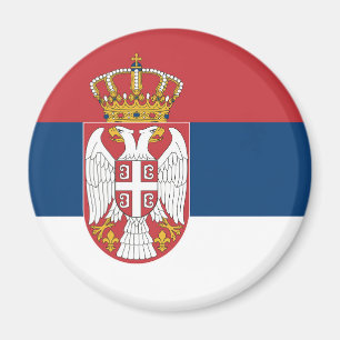 Serbia Flag Magnet