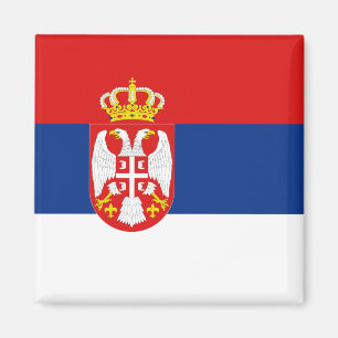 Serbia Flag Magnet