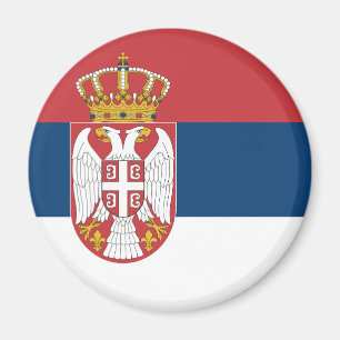 Serbia Flag Magnet