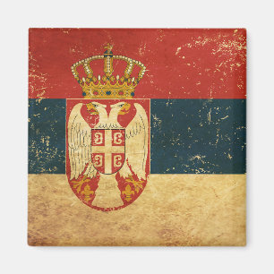 Serbia Flag Magnet