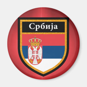Serbia Flag Magnet