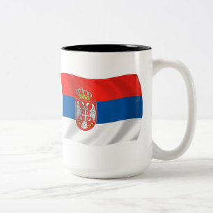 Serbia Flag Mug