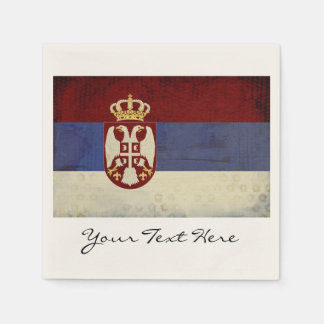 Serbia Flag Party Napkins