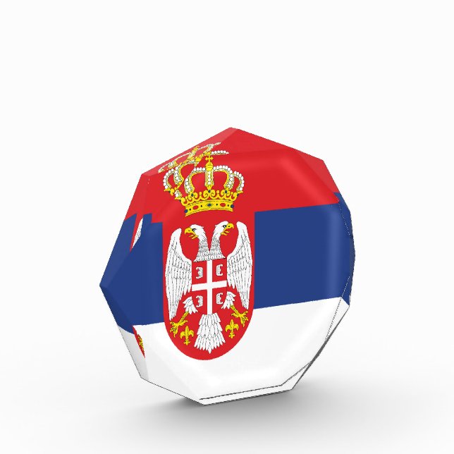 Serbia flag photo block (Left)