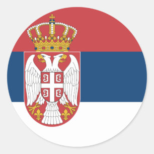 Serbia Flag Sticker