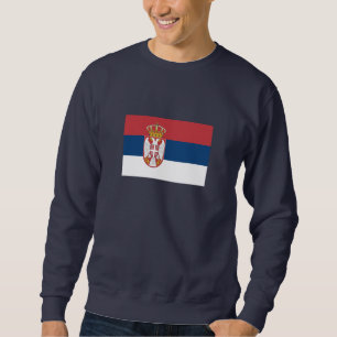 Serbia Flag Sweatshirt