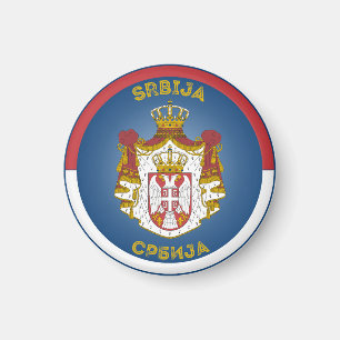 Serbia Heritage Emblem Magnet