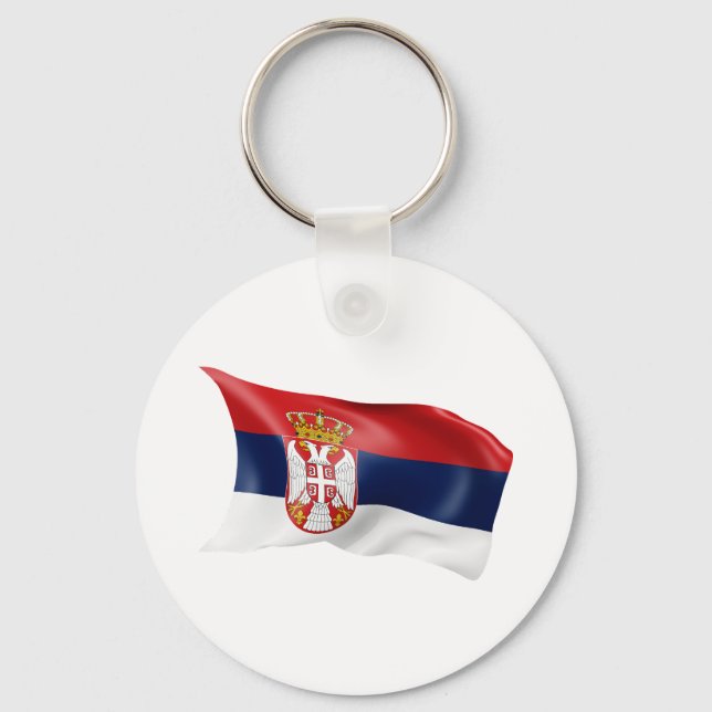 Serbia Key Ring (Front)