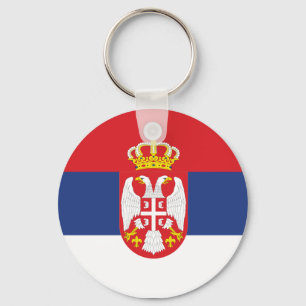 serbia keychain