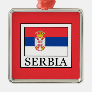 Serbia Metal Tree Decoration