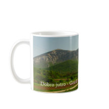 Serbia Mount Rtanj Good Morning Souvenir Mug