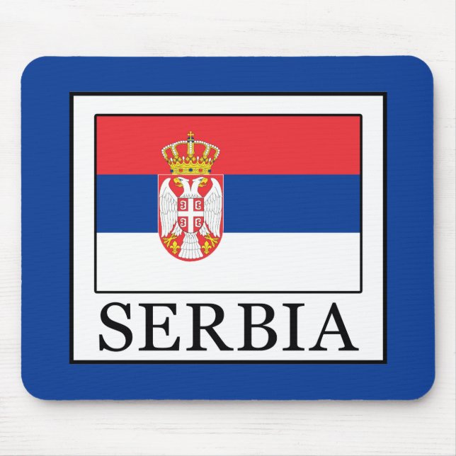 Serbia Mouse Pad (Front)