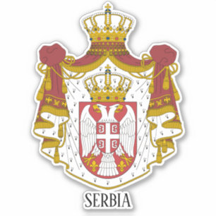 Serbia National Coat Of Arms Patriotic