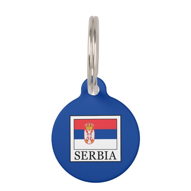 Serbia Pet Tag (Front)
