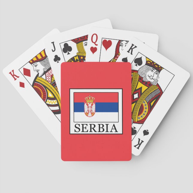 Serbia Playing Cards (Back)
